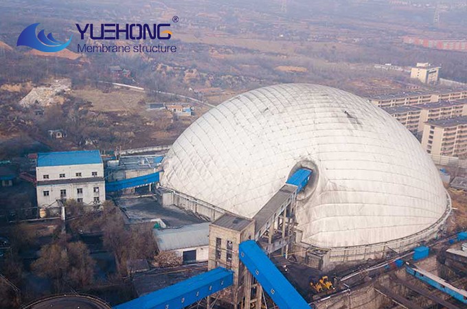 Газопленочная угольная площадка